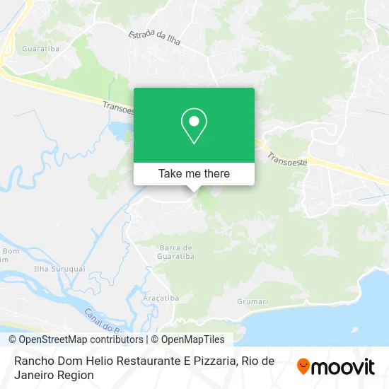 Rancho Dom Helio Restaurante E Pizzaria map