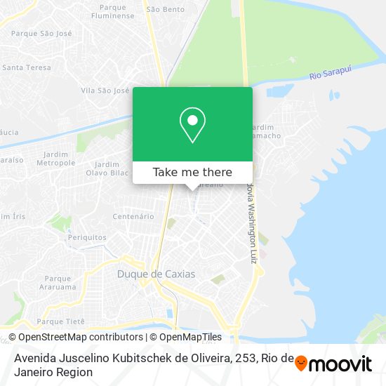 Avenida Juscelino Kubitschek de Oliveira, 253 map