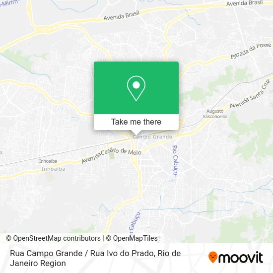 Rua Campo Grande / Rua Ivo do Prado map