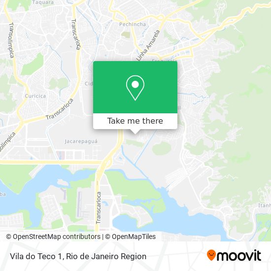 Vila do Teco 1 map