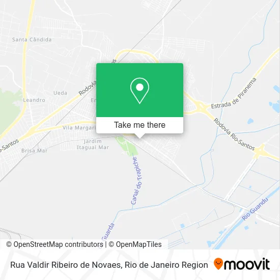 Rua Valdir Ribeiro de Novaes map
