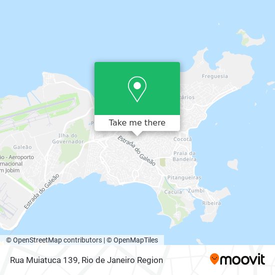 Mapa Rua Muiatuca 139