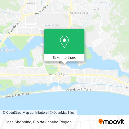 Casa Shopping map