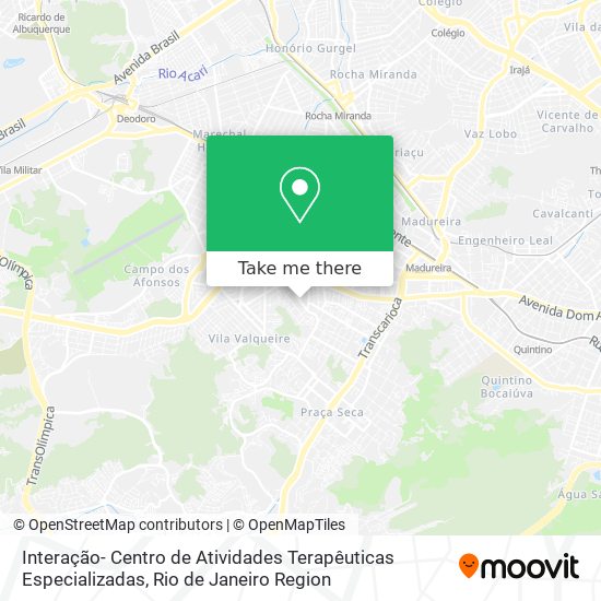 Interação- Centro de Atividades Terapêuticas Especializadas map