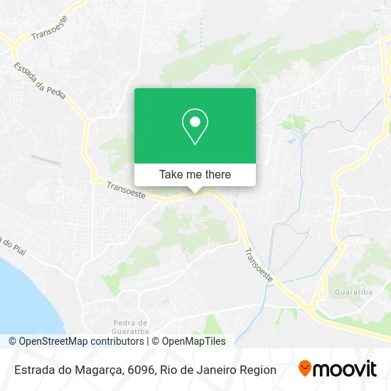 Estrada do Magarça, 6096 map