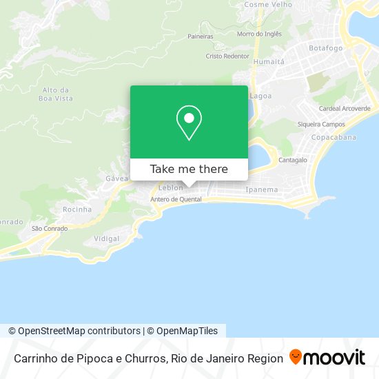 Carrinho de Pipoca e Churros map