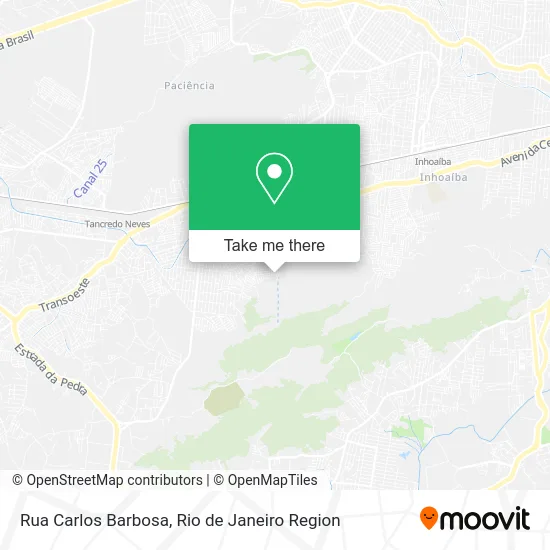 Rua Carlos Barbosa map