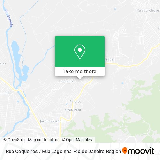Rua Coqueiros / Rua Lagoinha map
