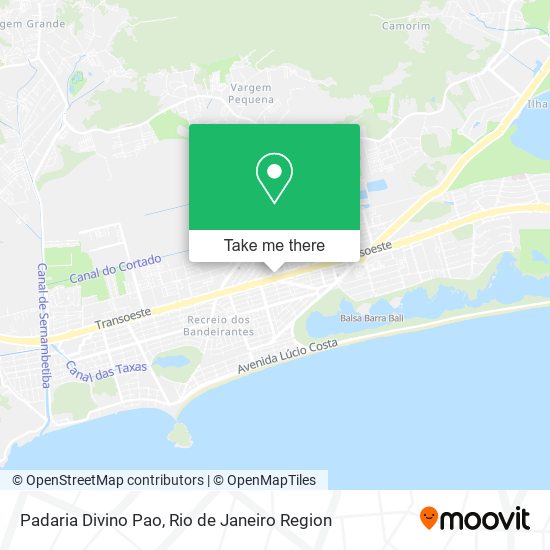 Padaria Divino Pao map
