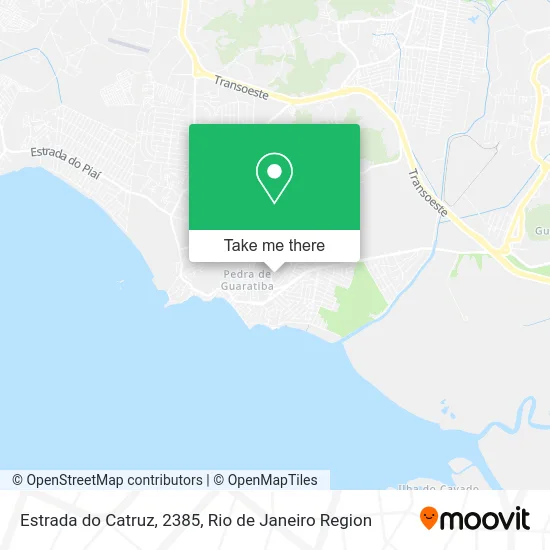 Estrada do Catruz, 2385 map