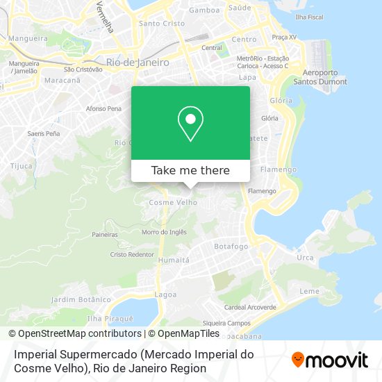 Imperial Supermercado (Mercado Imperial do Cosme Velho) map