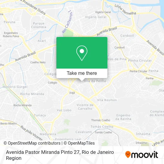 Avenida Pastor Miranda Pinto 27 map