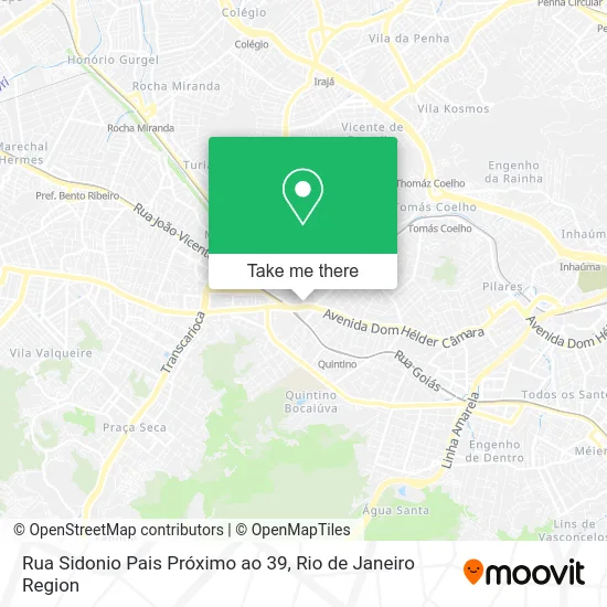 Rua Sidonio Pais Próximo ao 39 map