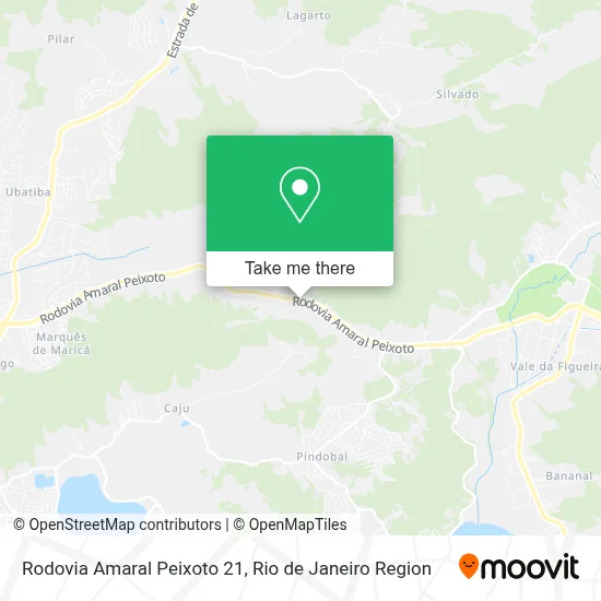 Rodovia Amaral Peixoto 21 map