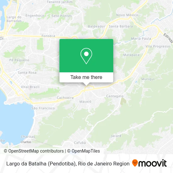 Largo da Batalha (Pendotiba) map