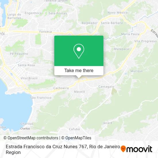 Estrada Francisco da Cruz Nunes 767 map