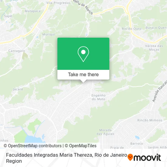 Faculdades Integradas Maria Thereza map