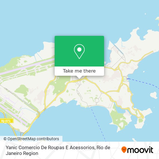 Yanic Comercio De Roupas E Acessorios map