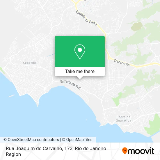 Rua Joaquim de Carvalho, 173 map