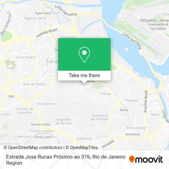 Estrada Jose Rucas Próximo ao 376 map