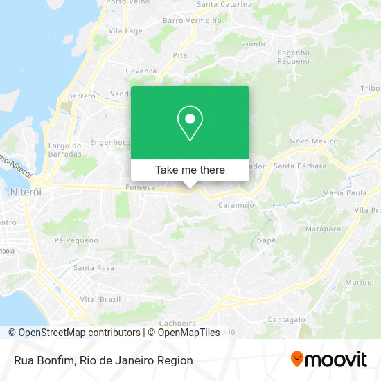 Rua Bonfim map