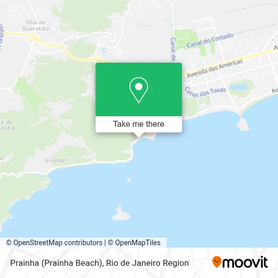 Prainha (Prainha Beach) map