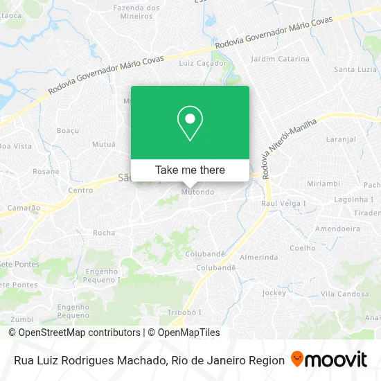 Rua Luiz Rodrigues Machado map