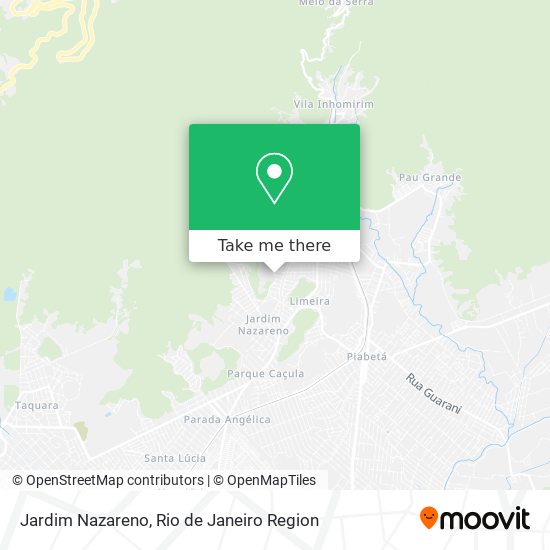 Jardim Nazareno map