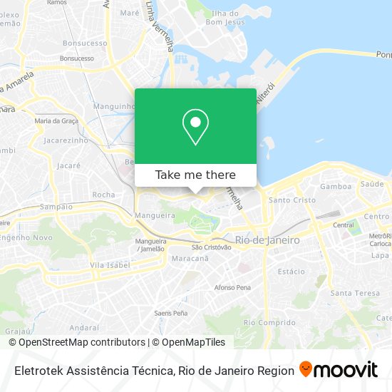 Eletrotek Assistência Técnica map