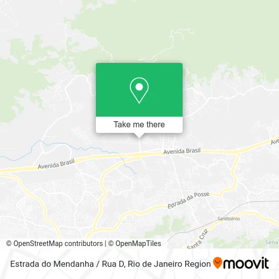 Estrada do Mendanha / Rua D map