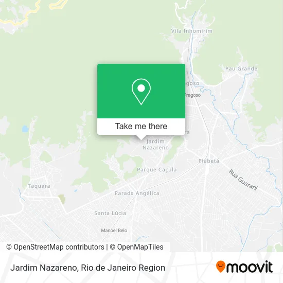 Jardim Nazareno map