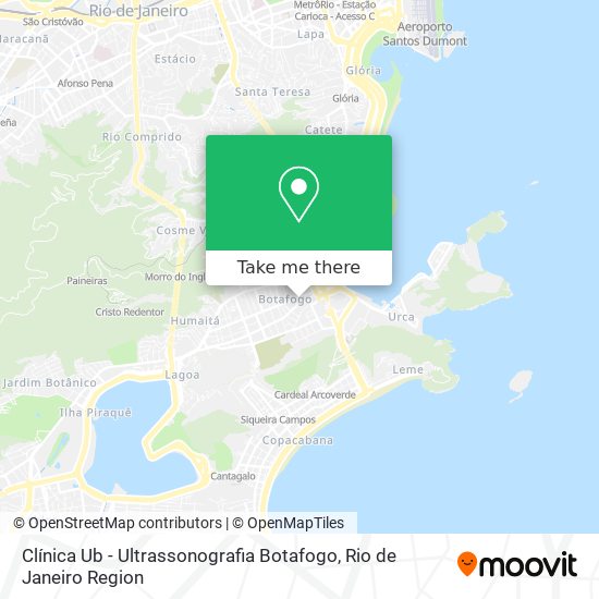 Clínica Ub - Ultrassonografia Botafogo map