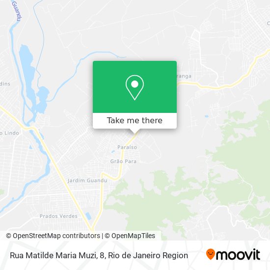 Rua Matilde Maria Muzi, 8 map