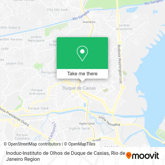 Inoduc-Instituto de Olhos de Duque de Caxias map