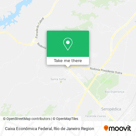 Caixa Econômica Federal map