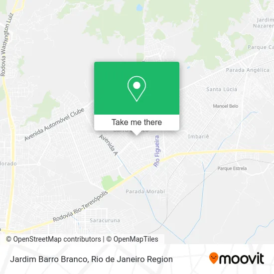 Jardim Barro Branco map