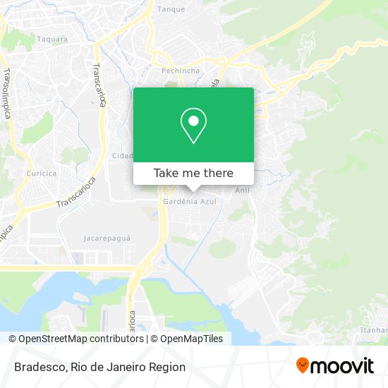 Bradesco map