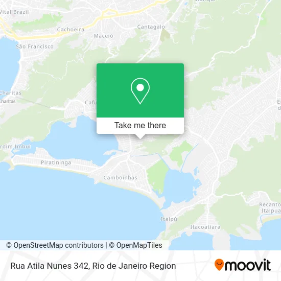 Rua Atila Nunes 342 map
