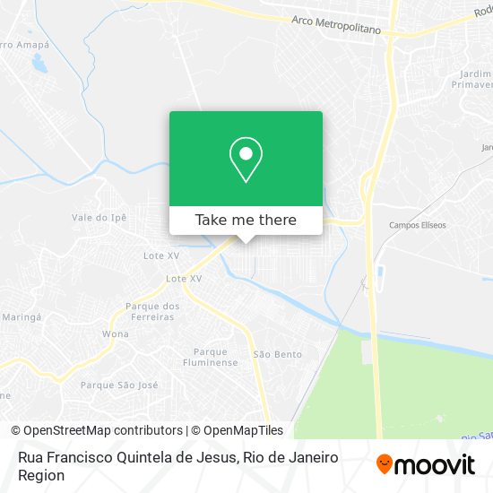 Rua Francisco Quintela de Jesus map