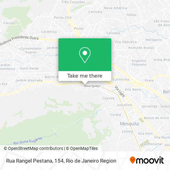 Mapa Rua Rangel Pestana, 154