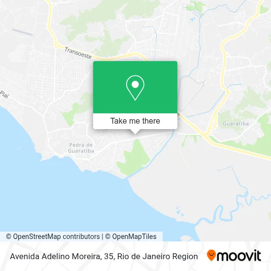 Avenida Adelino Moreira, 35 map