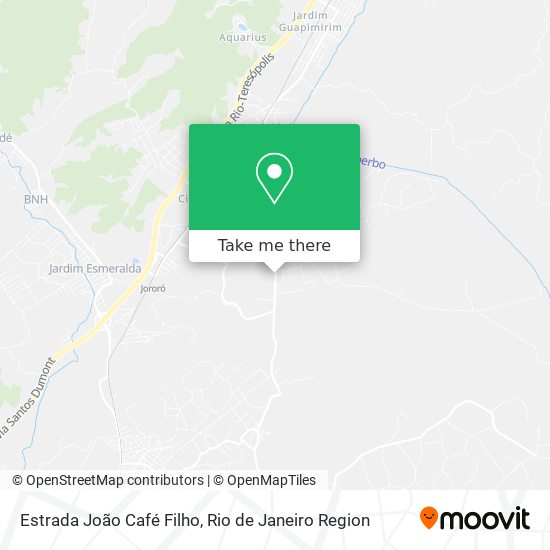Estrada João Café Filho map