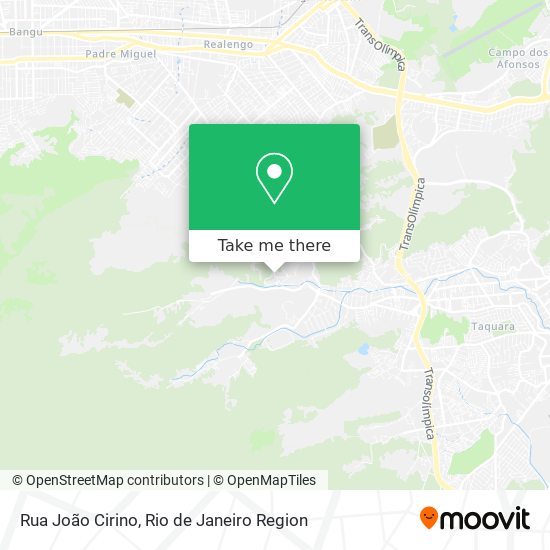 Rua João Cirino map