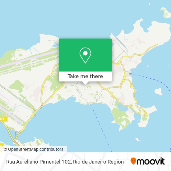 Mapa Rua Áureliano Pímentel 102