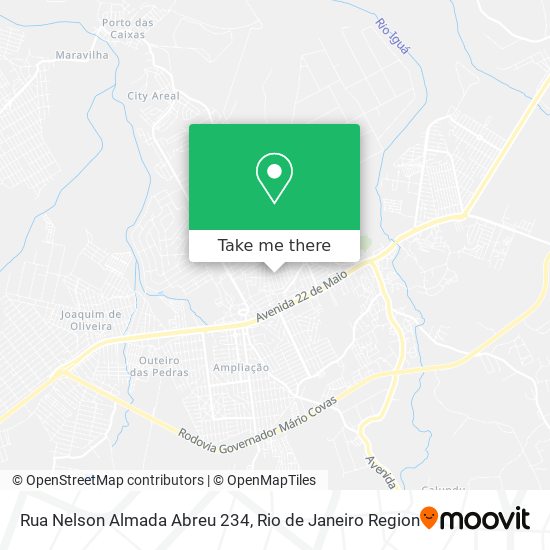 Rua Nelson Almada Abreu 234 map