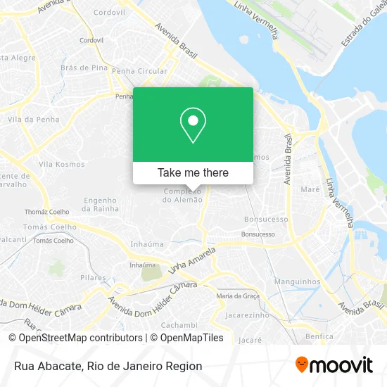 Rua Abacate map