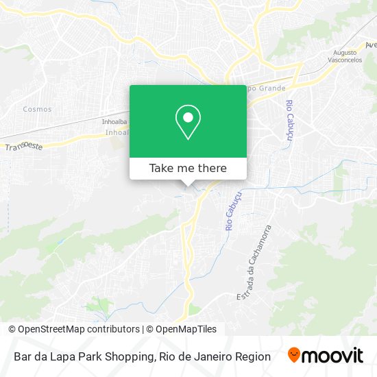 Mapa Bar da Lapa Park Shopping