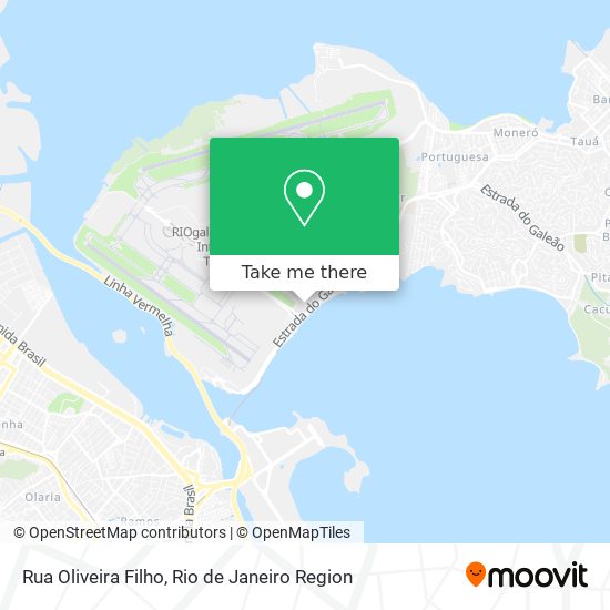 Mapa Rua Oliveira Filho