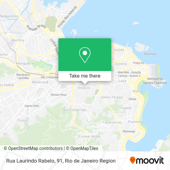 Rua Laurindo Rabelo, 91 map