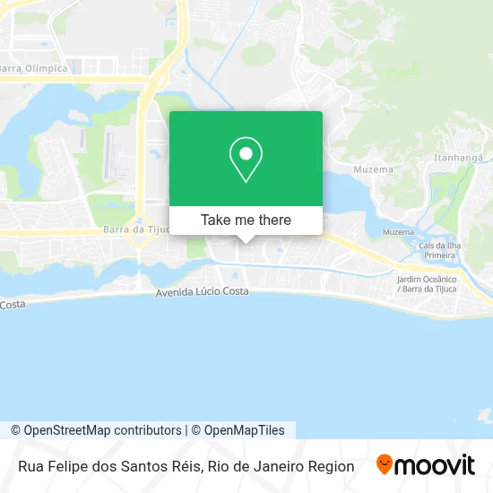 Rua Felipe dos Santos Réis map